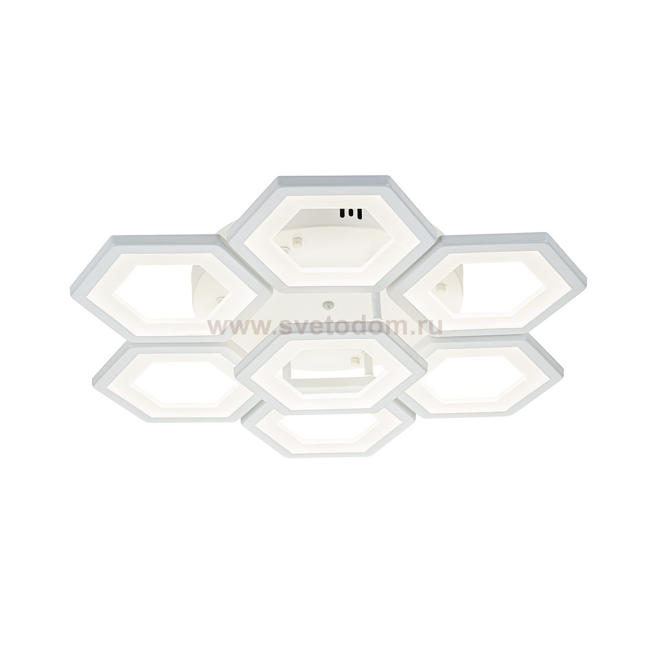 Потолочный светильник Escada 10204/7 LED*130W White HEXAGON