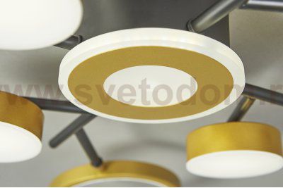 Потолочный светильник Escada 10206/9 LED*97W Black/Gold OPTIMAL