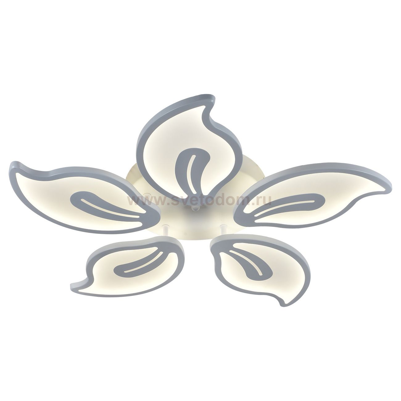 Потолочный светильник Escada 10215/5 LED*120W White FLAME