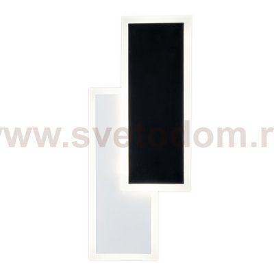 Настенный светильник Escada 10216/2 LED*46W Black/White TANDEM