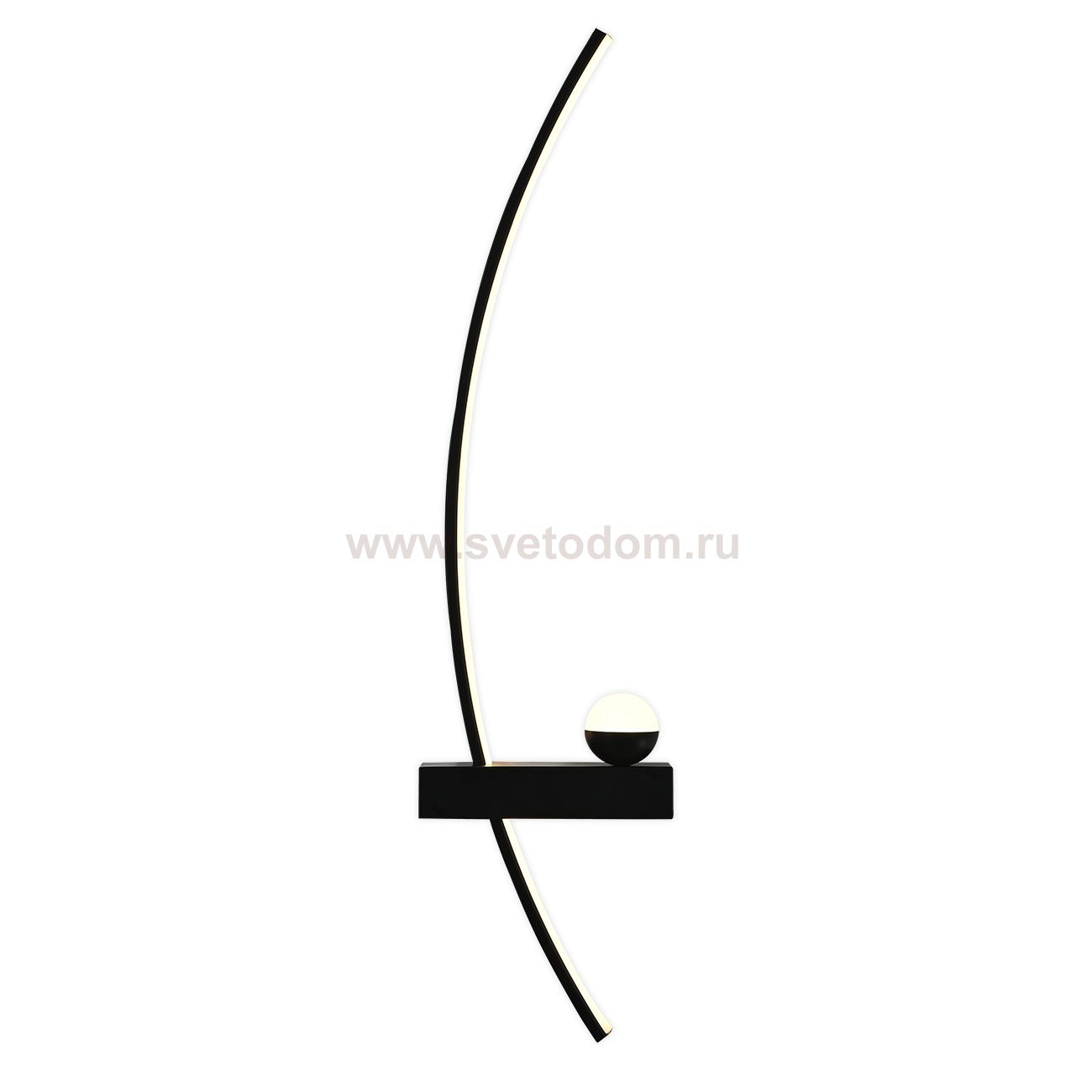 Настенный светильник Escada 10220/2 LED*15W Black L