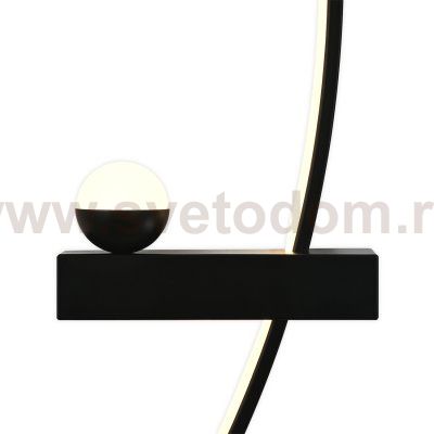 Настенный светильник Escada 10220/2 LED*15W Black R