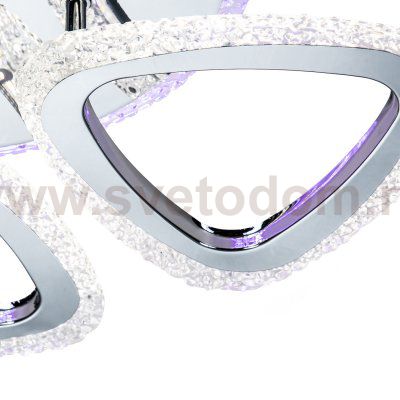 Потолочный светильник Escada 10221/5 LED*60+18W Chrome CANDY