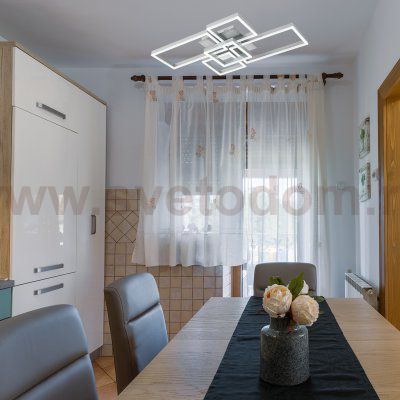Потолочный светильник Escada 10225/5 LED*148W Silver ARCADE
