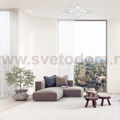 Потолочный светильник Escada 10227/4 LED*95W White HYDRIA