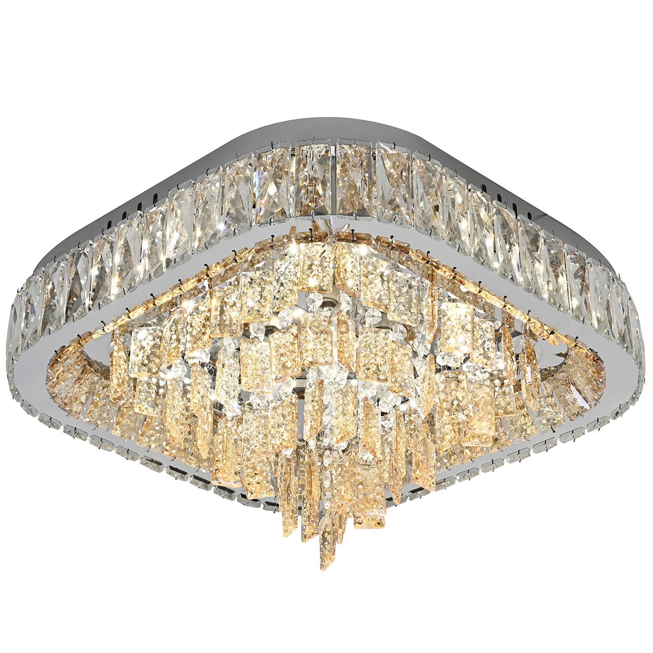 Потолочный светильник Escada 10232/SG LED*72W Chrome PASSION