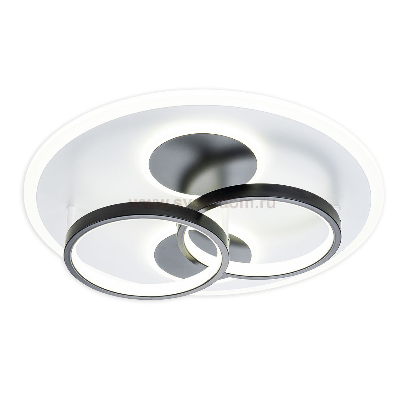 Потолочный светильник Escada 10235/4 ROUND LED*85W Black/White MODULE