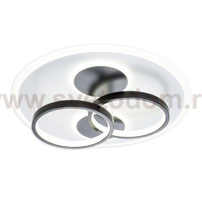 Потолочный светильник Escada 10235/4 ROUND LED*85W Black/White MODULE