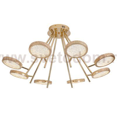 Потолочный светильник Escada 10241/8 LED*72W Gold SUNLIGHT