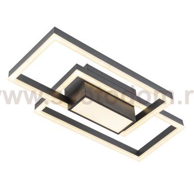 Потолочный светильник Escada 10242/3 LED*90W Black TWINS