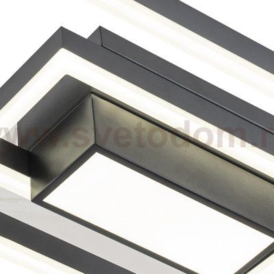 Потолочный светильник Escada 10242/3 LED*90W Black TWINS