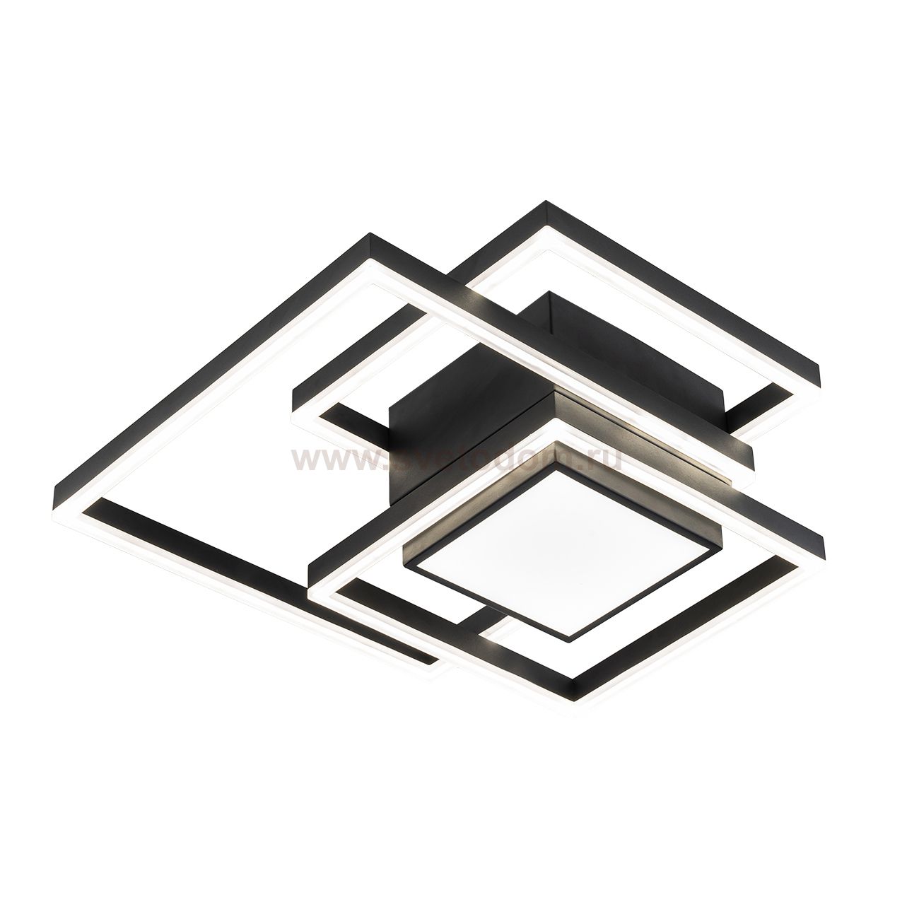 Потолочный светильник Escada 10242/4 LED*143W Black TWINS