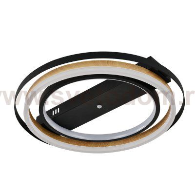 Потолочный светильник Escada 10247/2 LED*60W Black/Wood