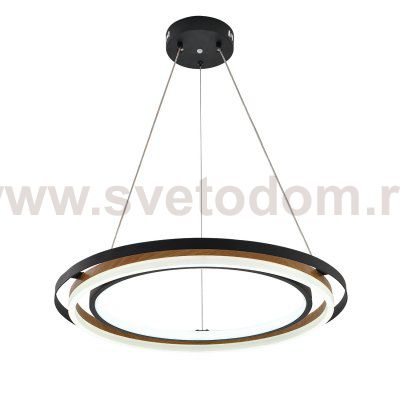 Подвесной светильник Escada 10248/2 LED*82W Black/Wood