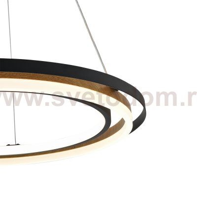 Подвесной светильник Escada 10248/2 LED*82W Black/Wood