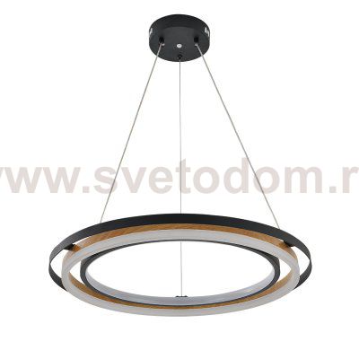 Подвесной светильник Escada 10248/2 LED*82W Black/Wood