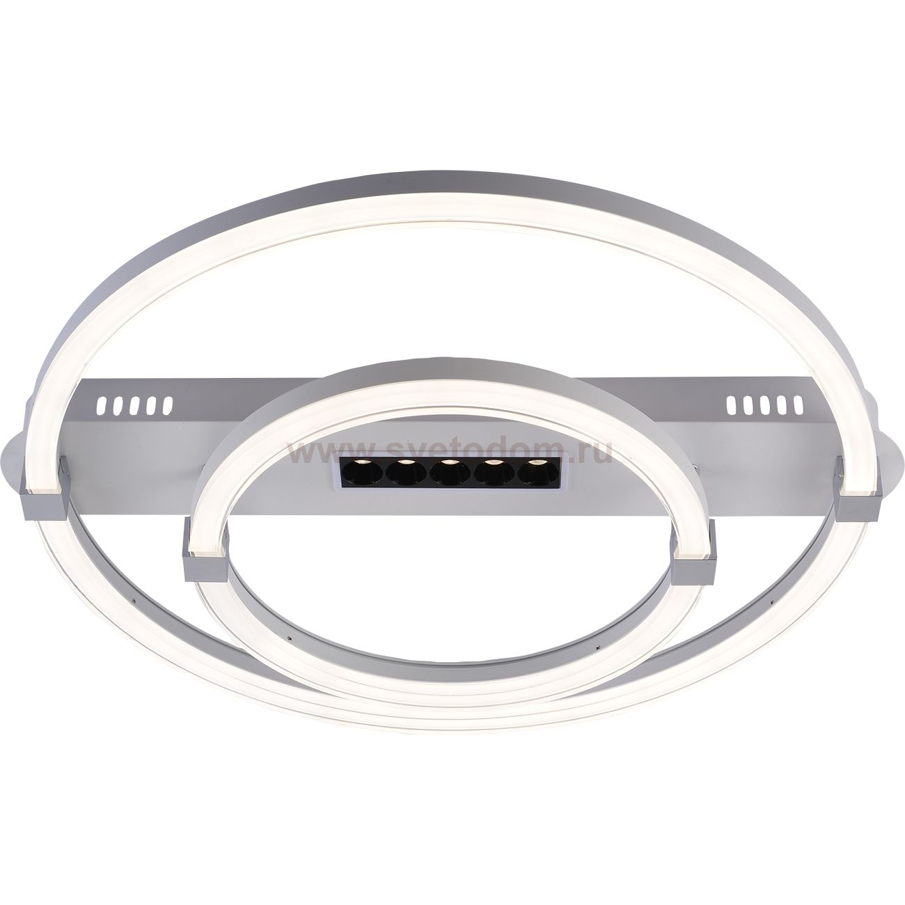 Потолочный светильник Escada 10253/2 LED*53+3W Chrome ASPECT