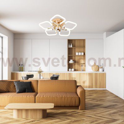 Потолочный светильник Escada 10265/5 LED*50W Gold