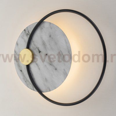 Настенный светильник Escada 10267/1 LED*15W Black/Marble