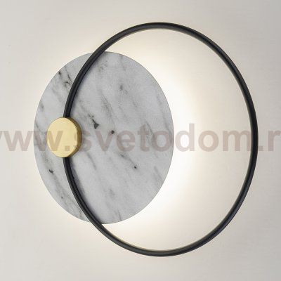 Настенный светильник Escada 10267/1 LED*15W Black/Marble