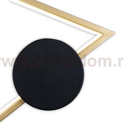 Настенный светильник Escada 10270/1 LED 13W Gold/Black