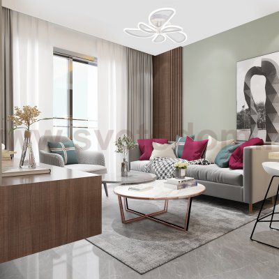 Потолочный светильник Escada 10270/6 LED*61W White ARCHER