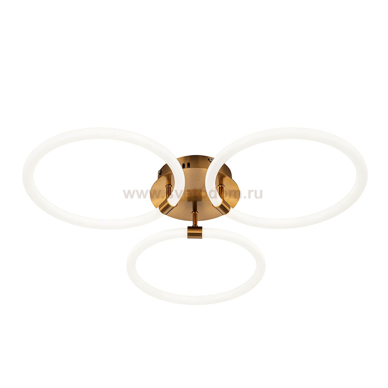 Потолочный светильник Escada 10279/3 LED*84W Brass TUBE