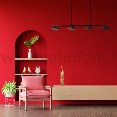 Подвесной светильник Escada 10290/4 LED*20W Black