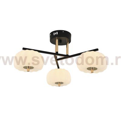 Потолочный светильник Escada 10301/3 LED*30W Black/Gold