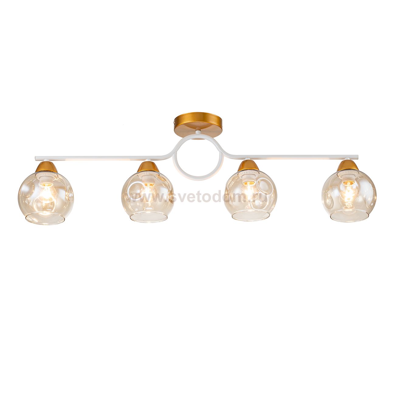 Потолочный светильник Escada 1100/4P E27*60W Gold/White