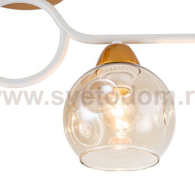 Потолочный светильник Escada 1100/4P E27*60W Gold/White