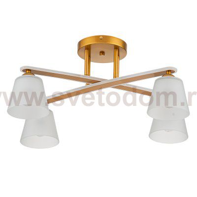 Потолочный светильник Escada 1101/4PL E27*60W Gold SILVA