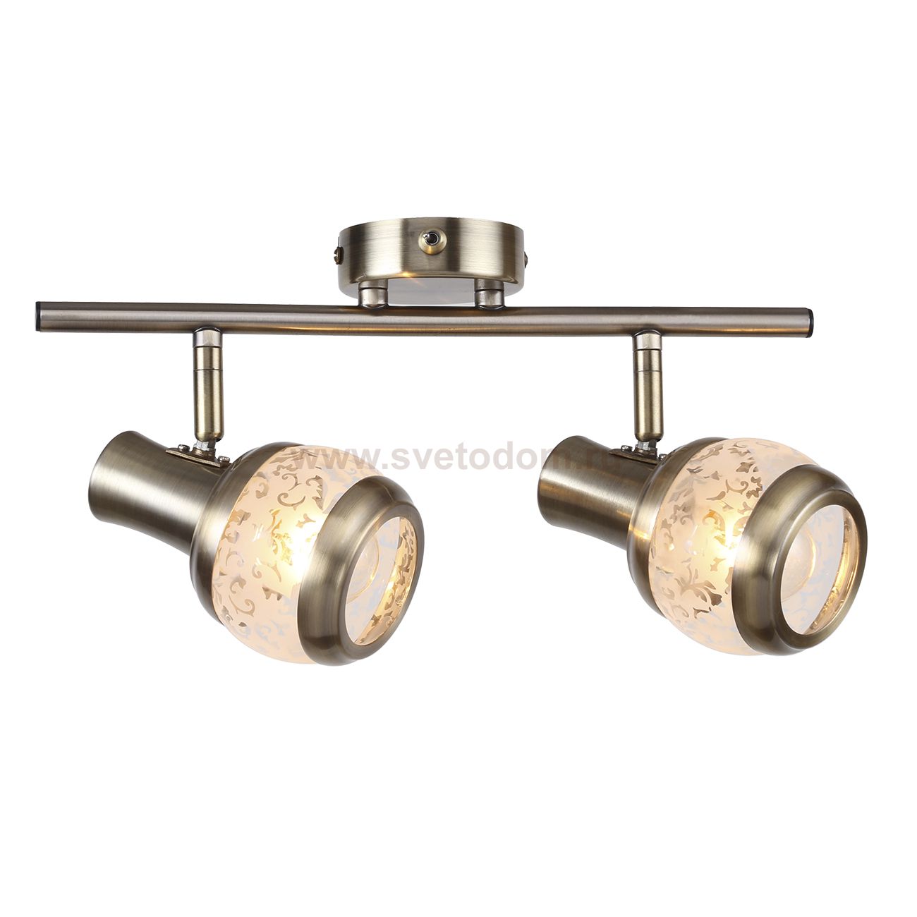 Поворотный спот FLORA 2хЕ14х40W ант бр 1102/2A ESCADA FLORA