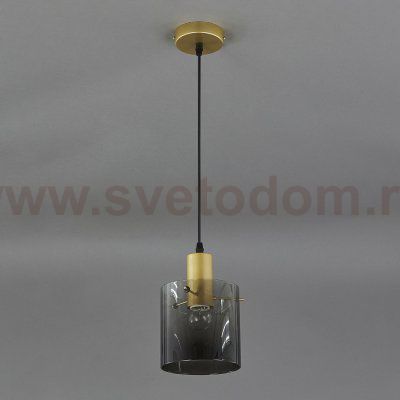 Подвесной светильник Escada 1104/1S E27*40W Gold/Black SENSE