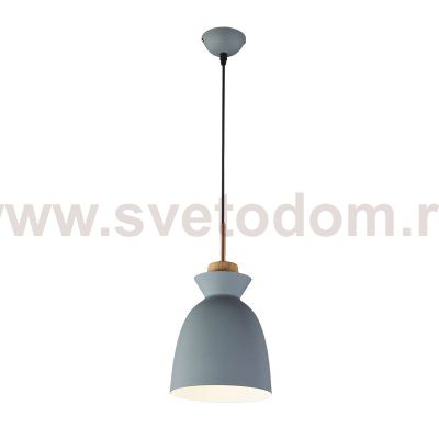Подвесной светильник Escada 1107/1S E27*40W Grey CRATER