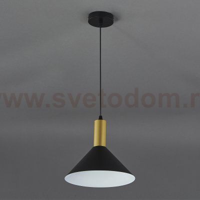 Подвесной светильник Escada 1108/1S E27*60W Black SAGITTA