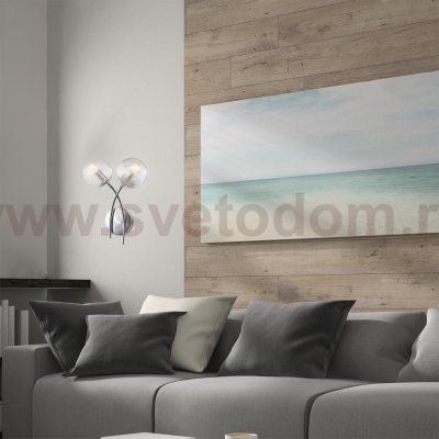 Настенный светильник Escada 1110/2A E14*40W Chrome