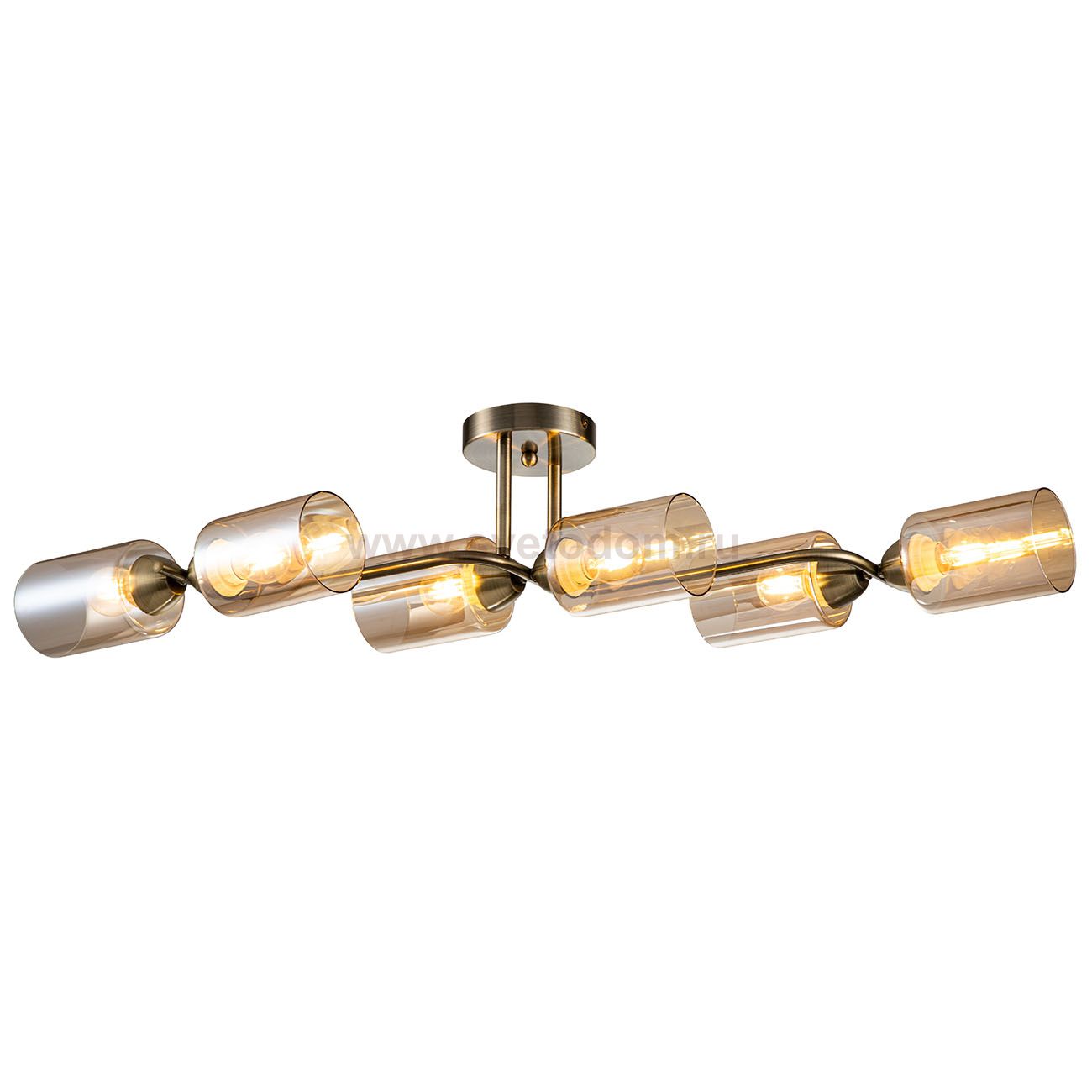 Светильник на штанге Escada 1110/6P Е27*60W Antique bronze BUNGARUS