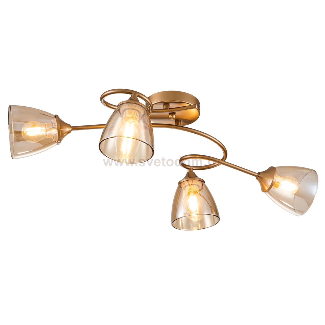 Потолочный светильник Escada 1112/4P Е27*60W Champagne Gold CELOSIA