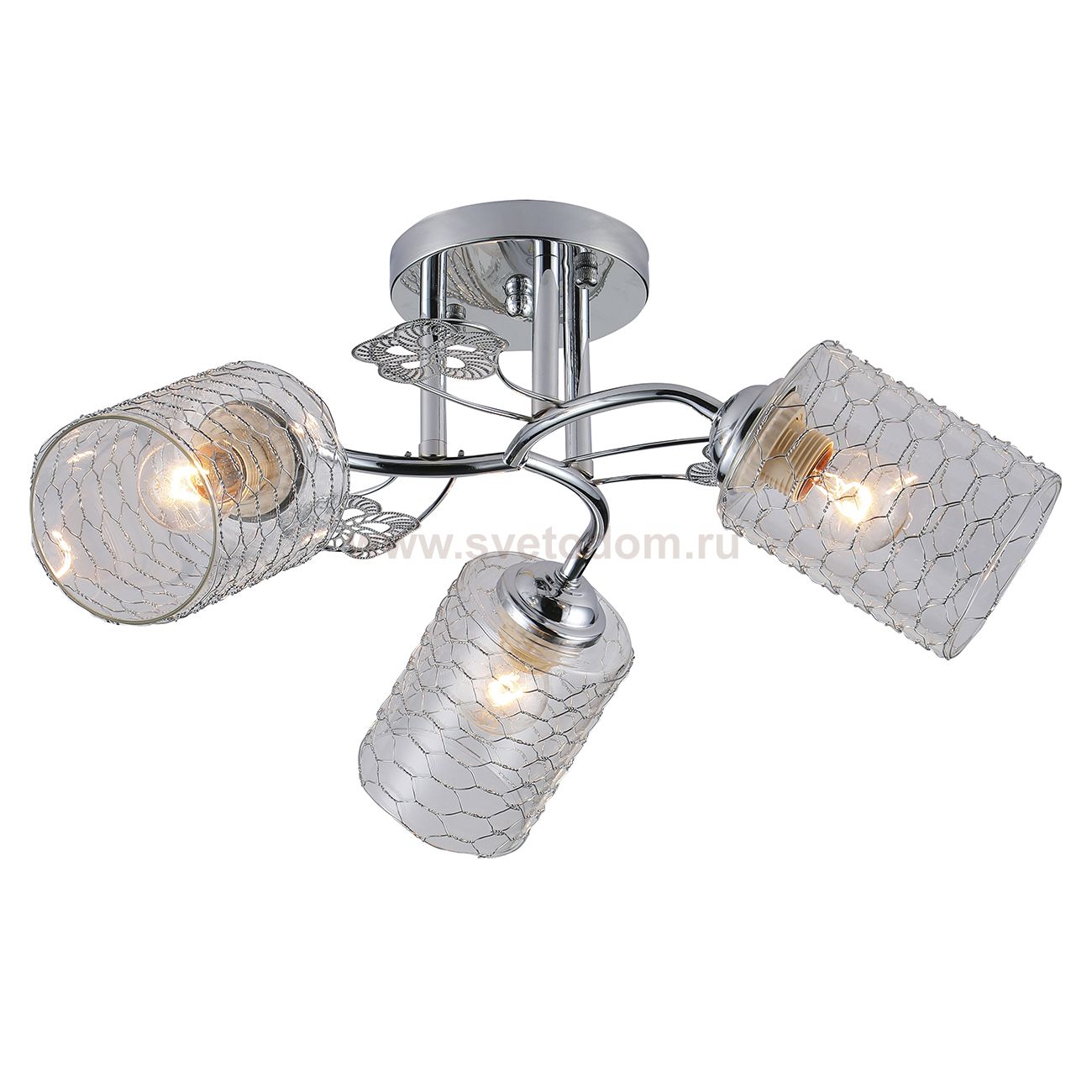 Потолочный светильник Escada 1113/3PL E27*40W Chrome WEIGELA