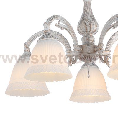 Светильник на штанге Escada 1114/5PL E27*60W White VERSAILLES
