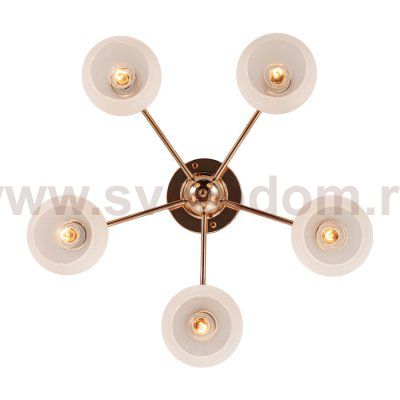 Потолочный светильник Escada 1114/5P Е14*60W Gold JASMINE