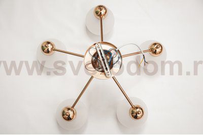 Потолочный светильник Escada 1114/5P Е14*60W Gold JASMINE