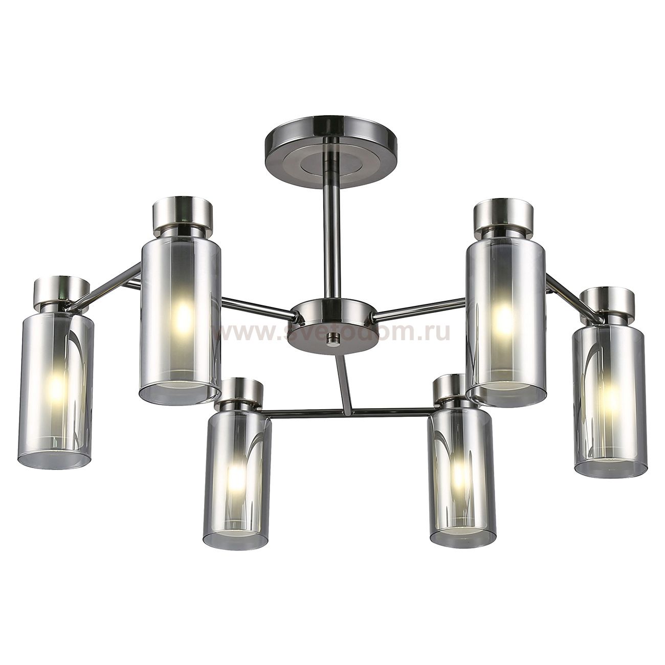 Потолочный светильник Escada 1115/6PL E14*15W Chrome CENTAURUS