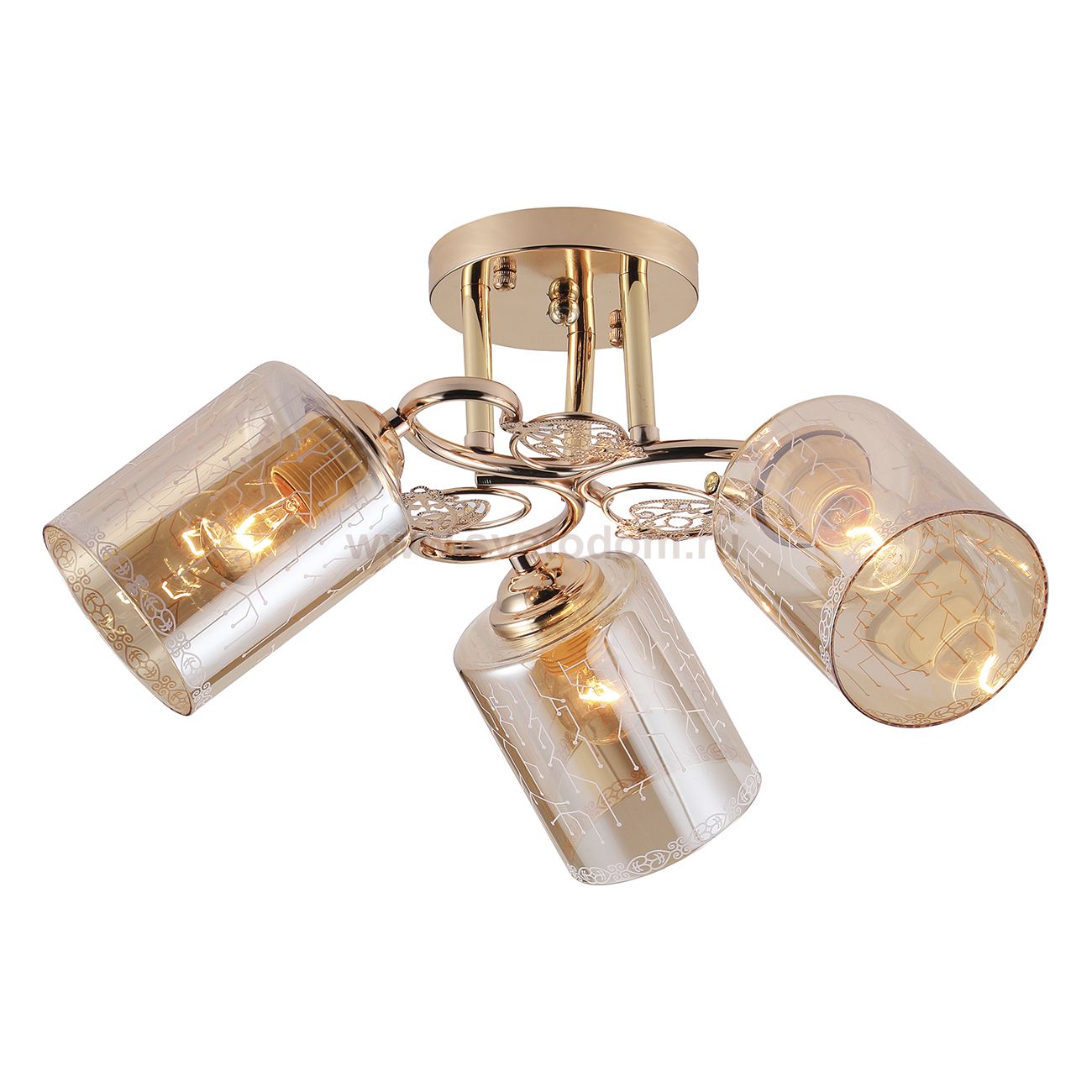 Потолочный светильник Escada 1118/3PL E27*40W Gold NEULIA