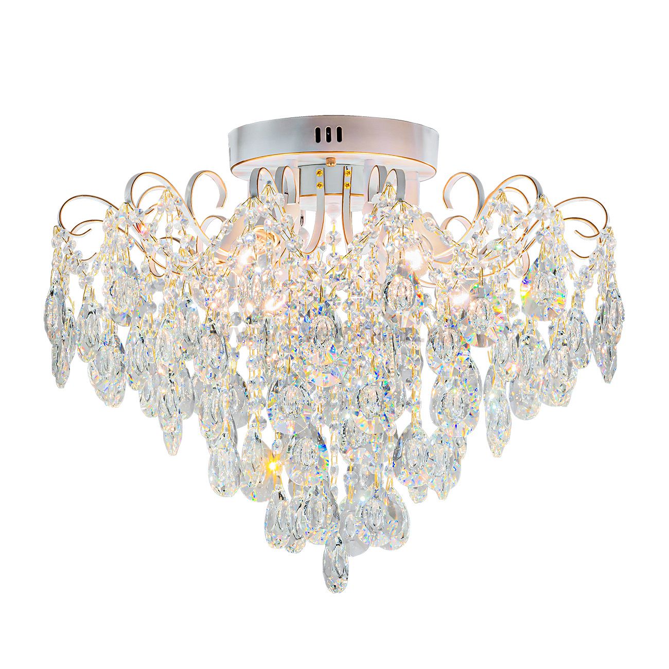 Потолочный светильник Escada 1120/6PL E14*60W White/Gold GERTRUDE