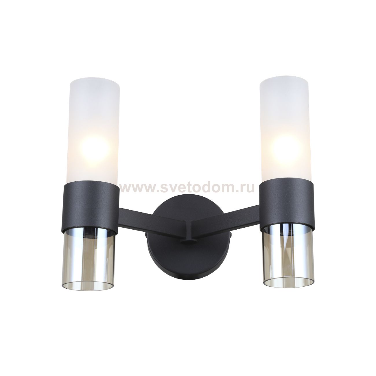 Настенный светильник Escada 1122/2A E14*40W Black