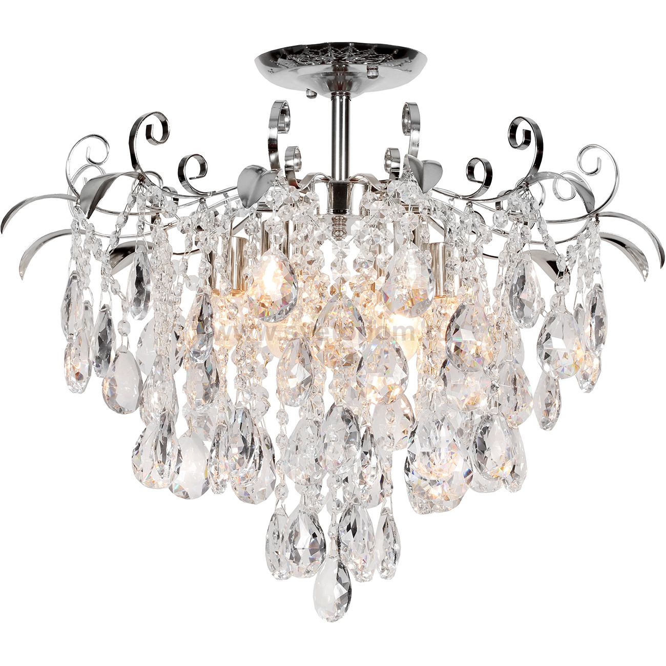 Потолочный светильник Escada 1123/6PL E27*60W Chrome KELLY