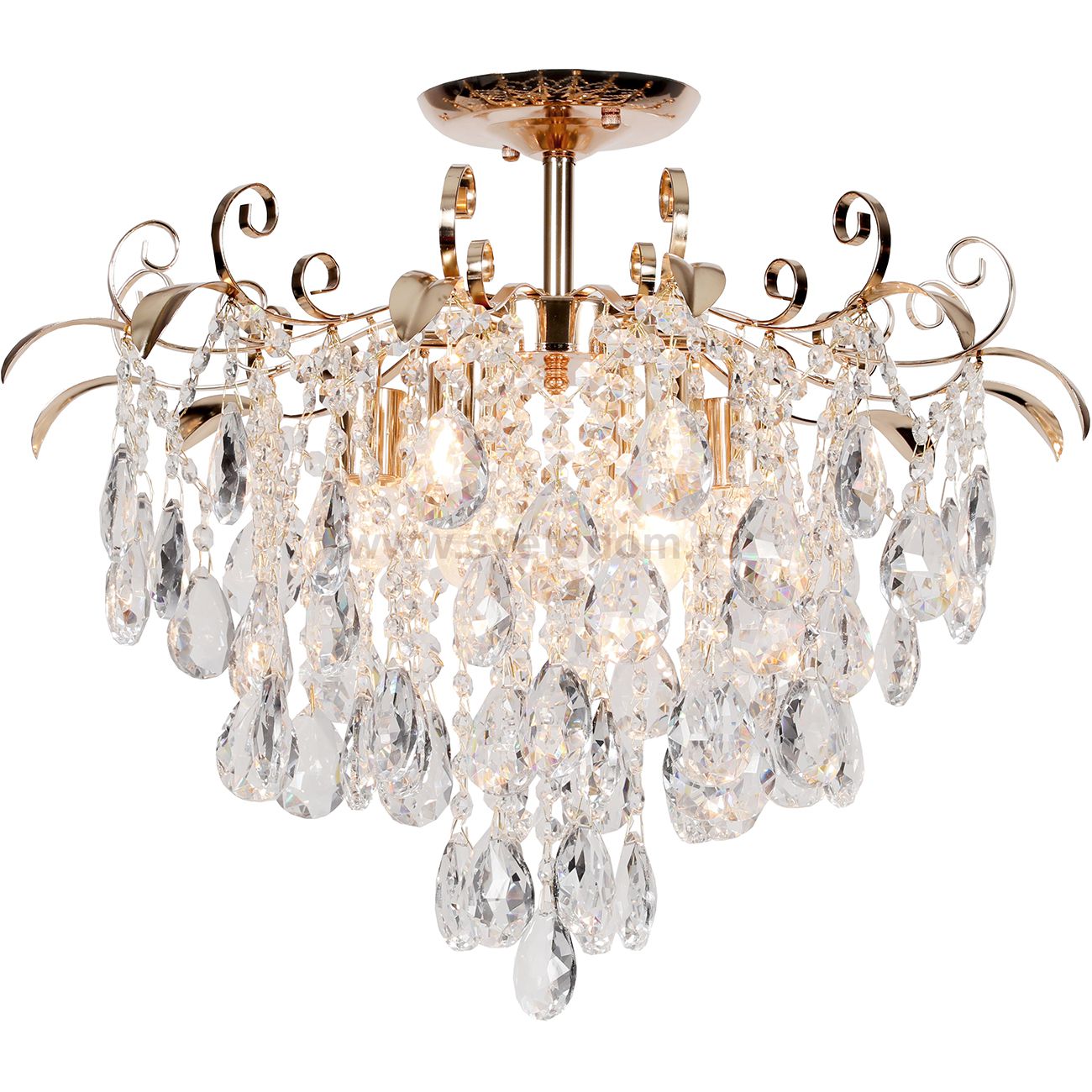 Потолочный светильник Escada 1123/6PL E27*60W Gold KELLY