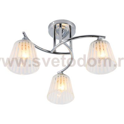 Потолочный светильник Escada 1124/3PL E27*60W Chrome THALIA
